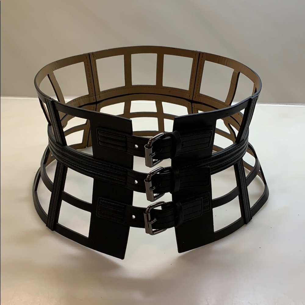 BCBG Maxazria runway cage belt
